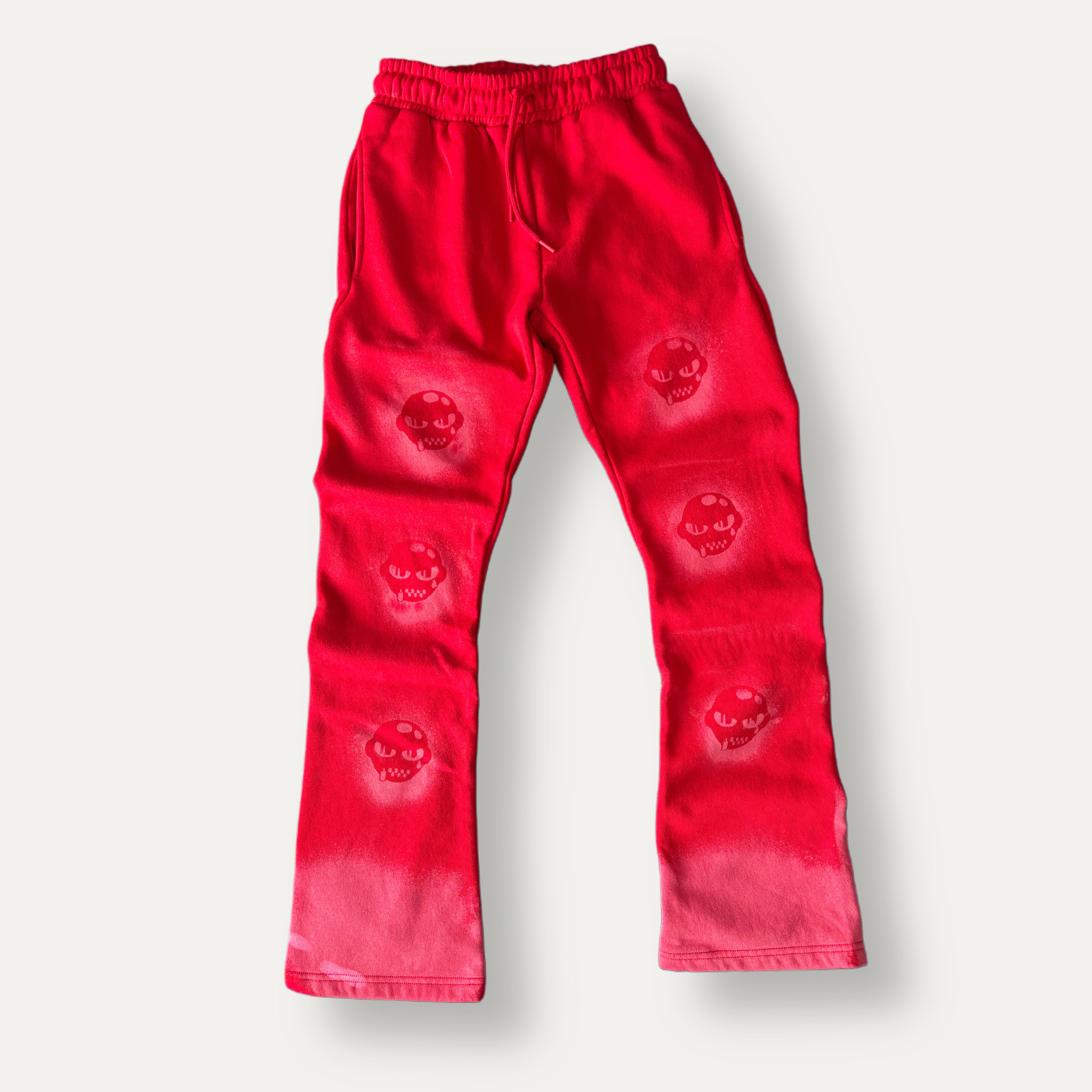 Gunna Red Flair Logo Pants