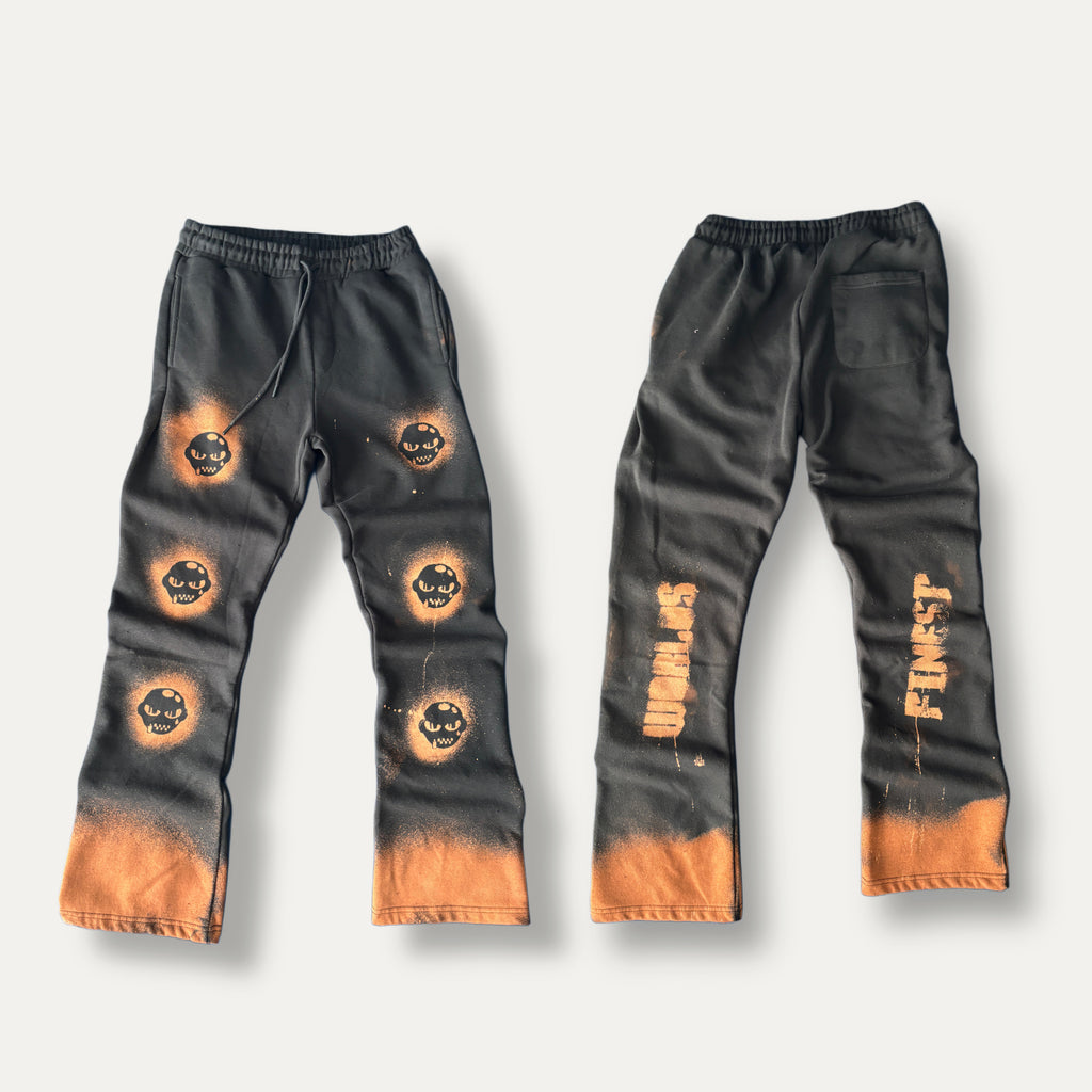 Gunna  Black Flair Logo Pants